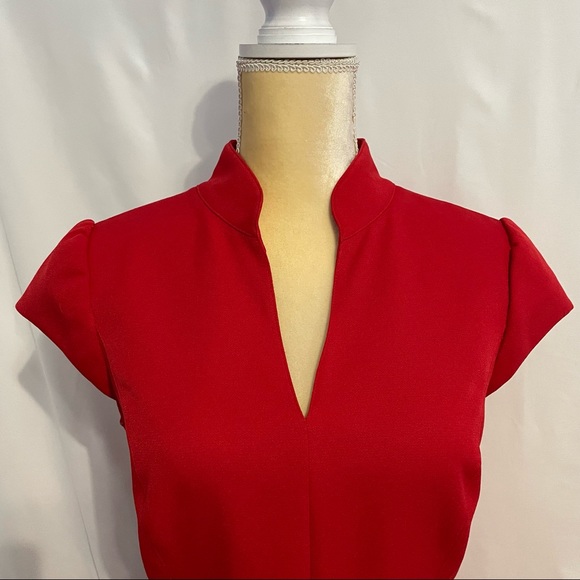 Alex Marie red power dress.  Size 8 - Picture 5 of 16